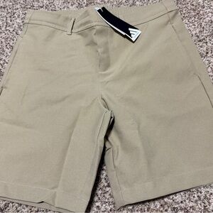 Adidas TWISTWEAVE Tan Golf Shorts Boy’s Large NWT